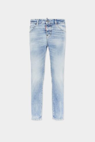 Lichtgewaschene Cool Girl-Jeans