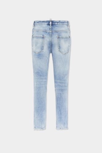 Lichtgewaschene Cool Girl-Jeans