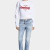 Lichtgewaschene Cool Girl-Jeans Lichtgewaschene Cool Girl-Jeans