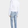 Lichtgewaschene Cool Girl-Jeans Lichtgewaschene Cool Girl-Jeans