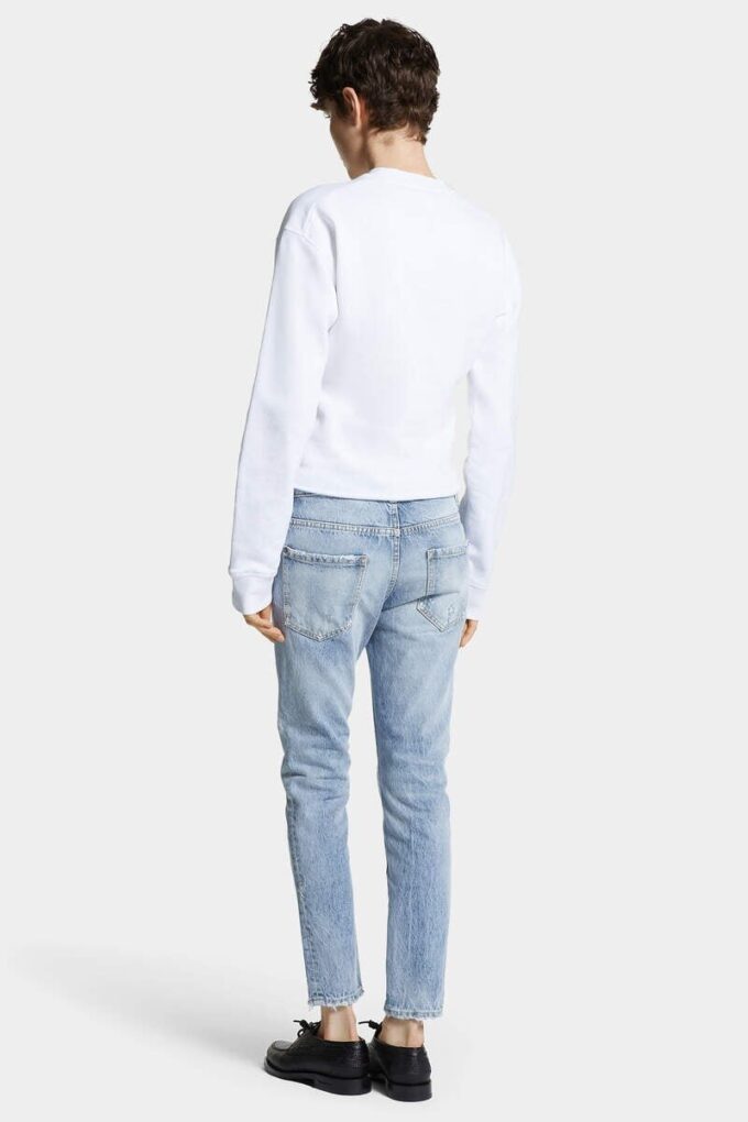 Lichtgewaschene Cool Girl-Jeans Lichtgewaschene Cool Girl-Jeans