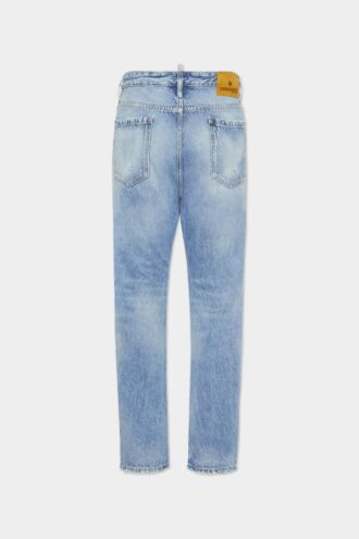Lichtgewaschene London Bro-Jeans
