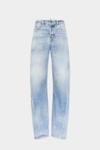 Lichtgewassen D2 Twisted-Jeans