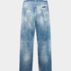 Lichtgewassen denim joggingbroek Lichtgewassen denim joggingbroek