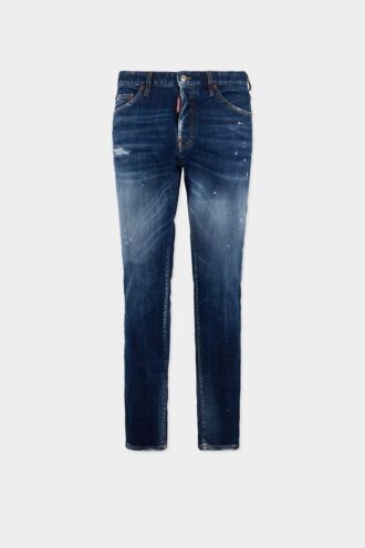 Medium Red Spot Wash Teddy-Jeans