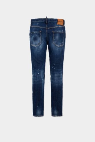 Medium Red Spot Wash Teddy-Jeans