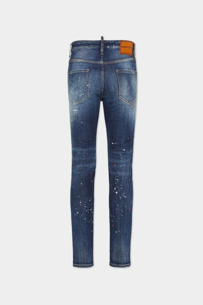 Medium Red Spots Wash Cool Guy Jeans Medium Red Spots Wash Cool Guy Jeans
