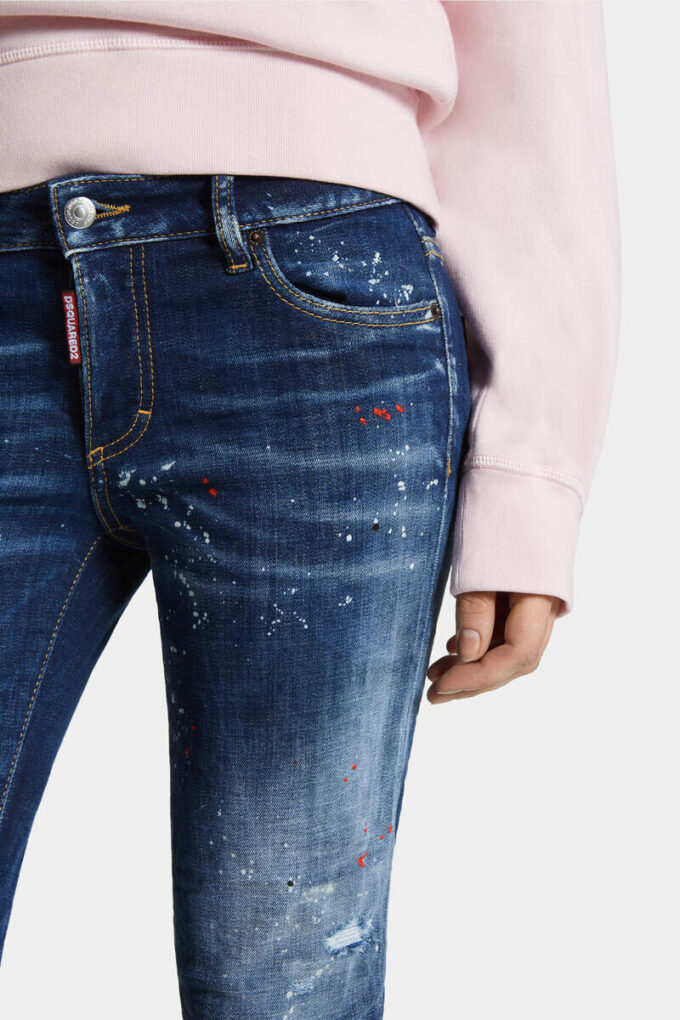 Medium Red Spots Wash Medium Waist Jennifer Jeans Medium Red Spots Wash Medium Waist Jennifer Jeans