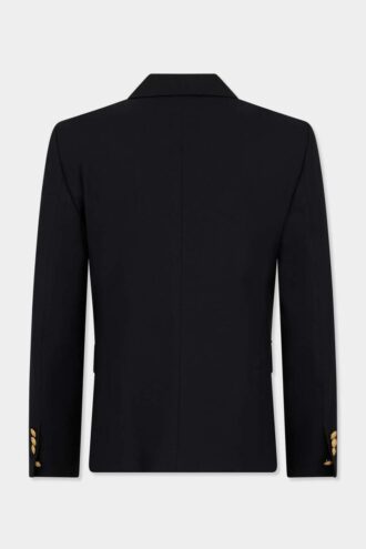 Militaire blazer met enkele rij knopen Militaire blazer met enkele rij knopen