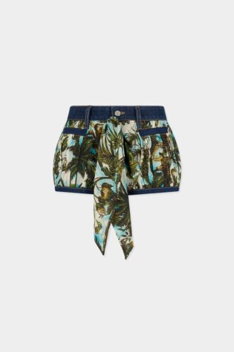 Monkey Business Denim Mix Ballon Hotpants