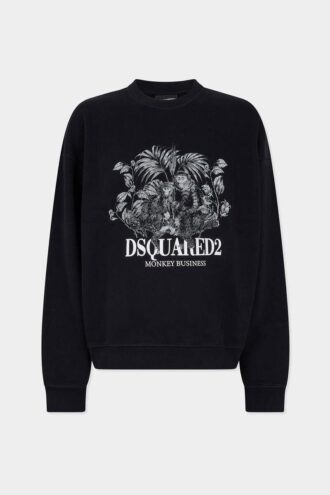 Monkey Business Relax Fit T-shirt met ronde hals