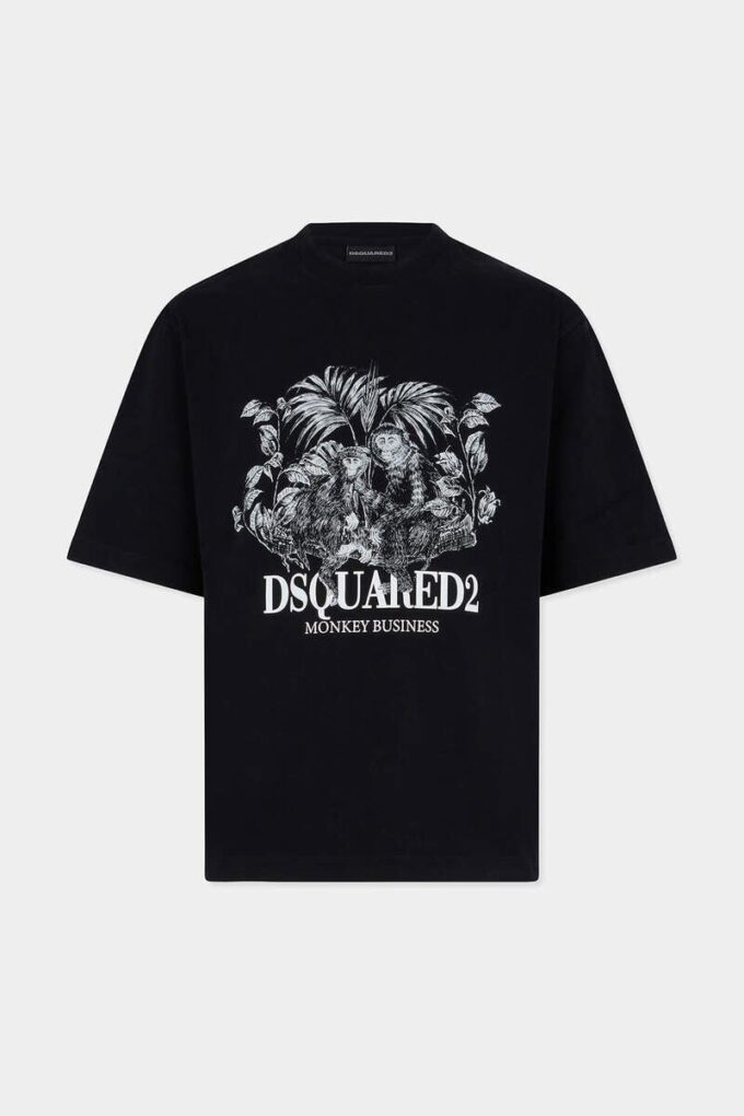 Monkey Business T-shirt met losse pasvorm Monkey Business T-shirt met losse pasvorm