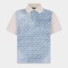 Monogram gebreid poloshirt Monogram gebreid poloshirt