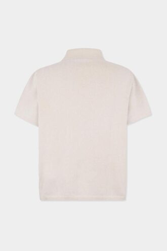 Monogram gebreid poloshirt Monogram gebreid poloshirt