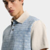 Monogram gebreid poloshirt Monogram gebreid poloshirt
