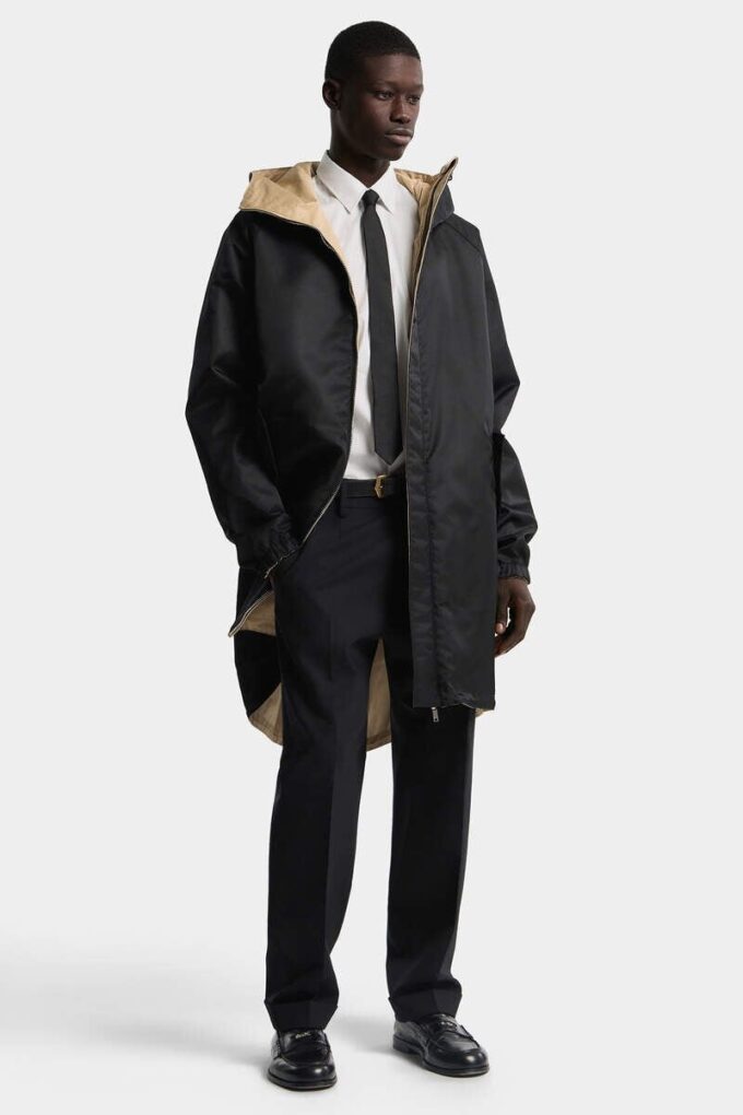 Omkeerbare parka Omkeerbare parka