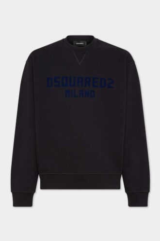 Perfect passende Dsquared2 Milano sweatshirt met ronde hals