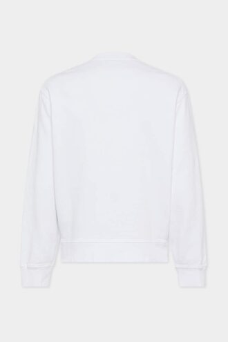 Perfect passende Dsquared2 Milano sweatshirt met ronde hals