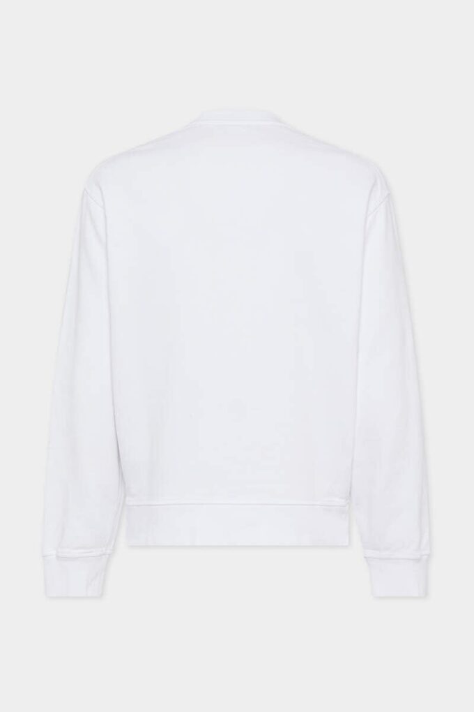 Perfect passende Dsquared2 Milano sweatshirt met ronde hals Perfect passende Dsquared2 Milano sweatshirt met ronde hals