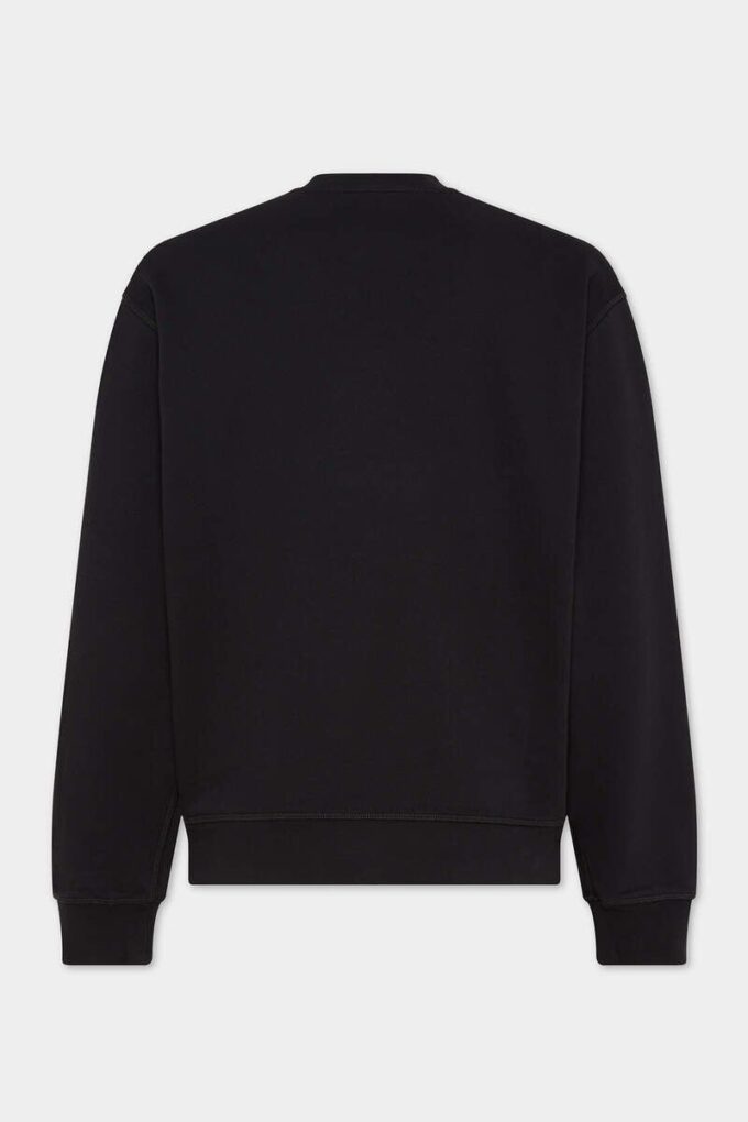 Perfect passende Dsquared2 Milano sweatshirt met ronde hals Perfect passende Dsquared2 Milano sweatshirt met ronde hals