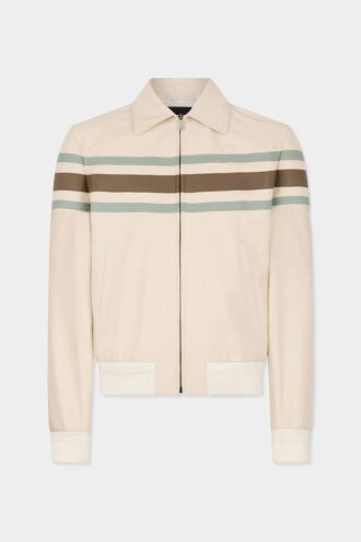 Preppy leren blouson Preppy leren blouson