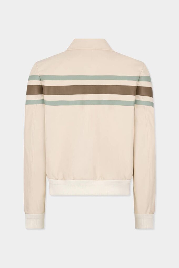 Preppy leren blouson Preppy leren blouson