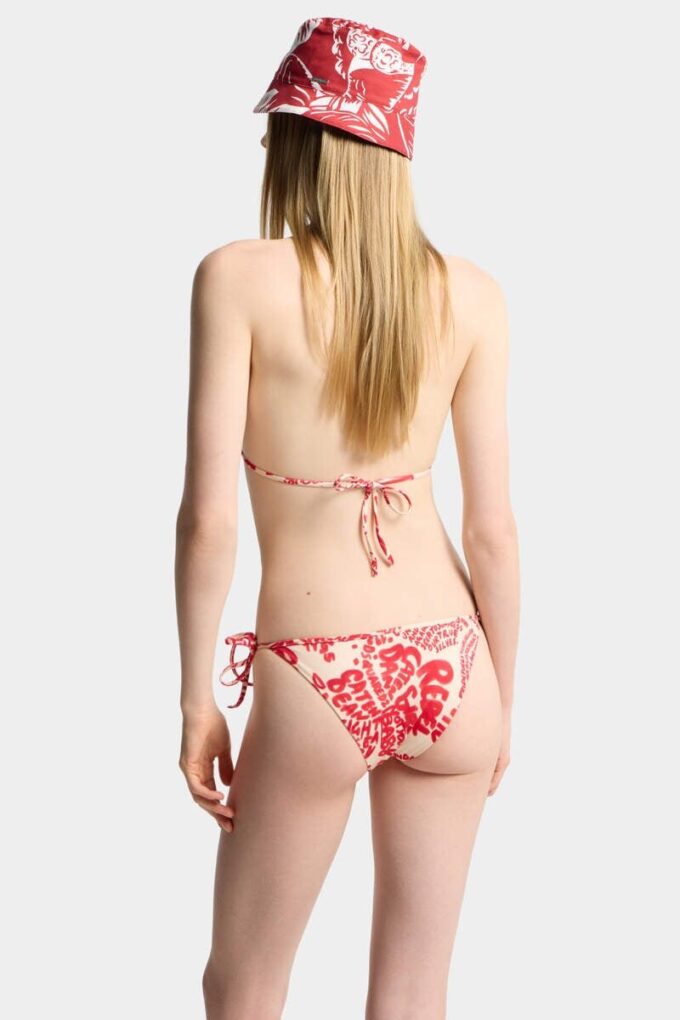 Rebel Hibiscus driehoekige top