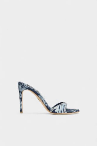 Rebel Hibiscus Twin Mule-Sandalen