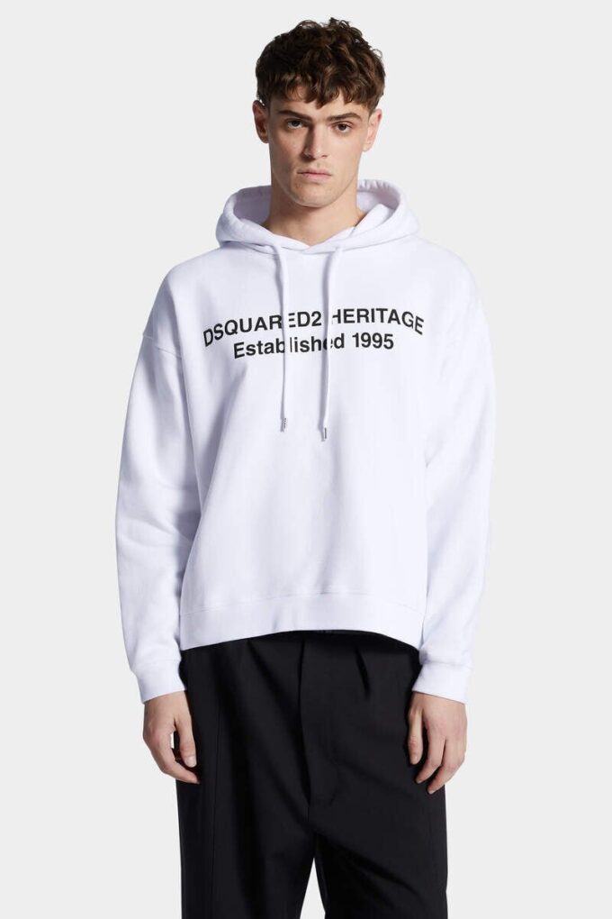 Relaxed fit Dsquared2 Heritage-hoodie