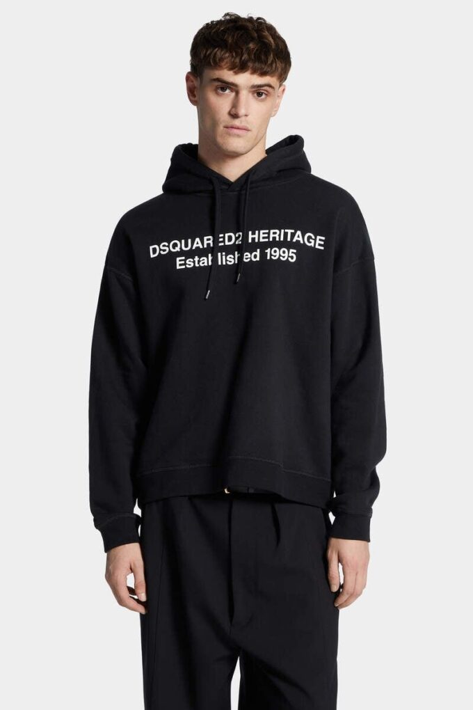 Relaxed fit Dsquared2 Heritage-hoodie