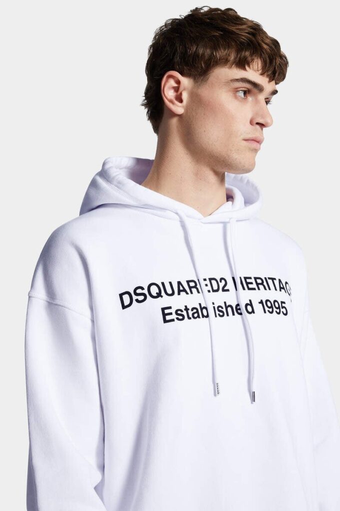 Relaxed fit Dsquared2 Heritage-hoodie