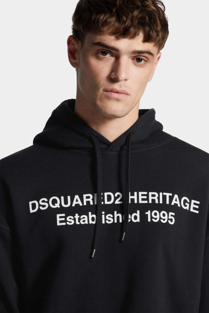Relaxed fit Dsquared2 Heritage-hoodie