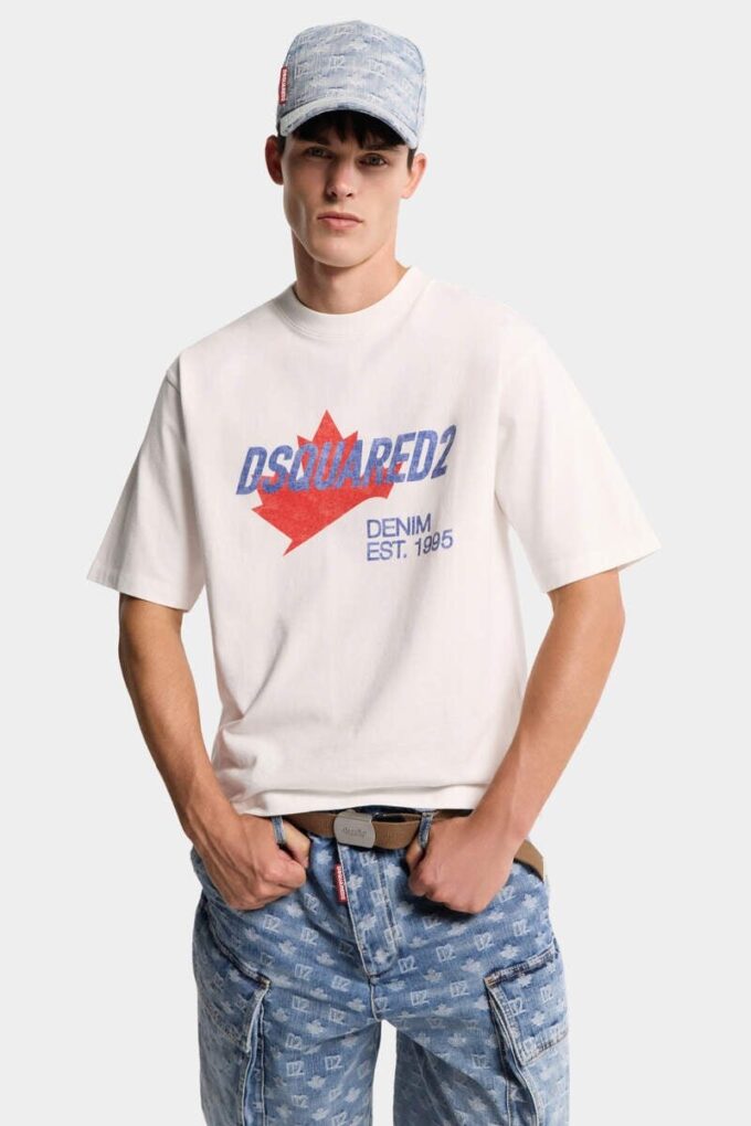 Rider T-shirt met losse pasvorm Rider T-shirt met losse pasvorm