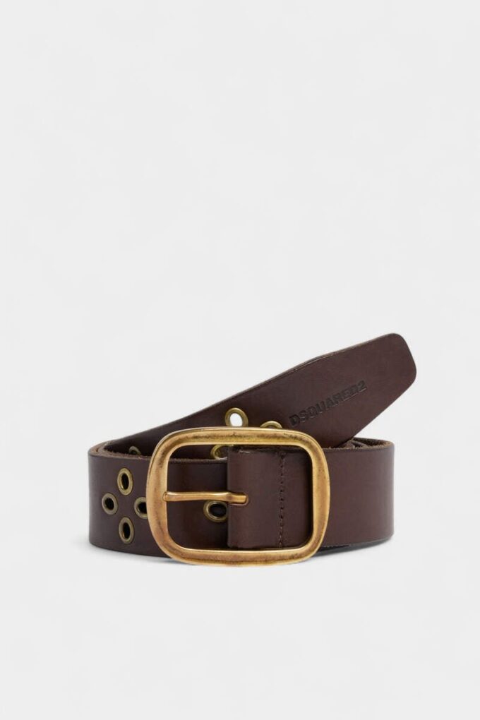 Riem met vintage gesp