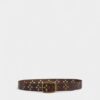 Riem met vintage gesp