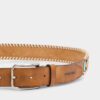 Riem met vlechten en kralen Riem met vlechten en kralen