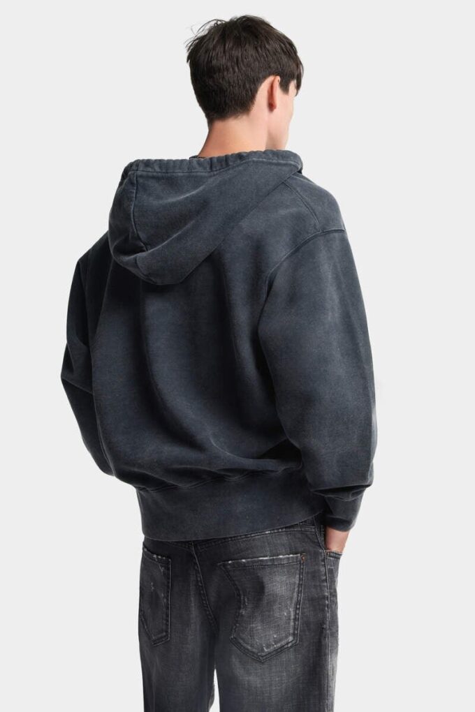Rock Wash Long & Lean Fit Hoodie Rock Wash Long & Lean Fit Hoodie