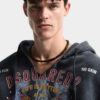 Rock Wash Long & Lean Fit Hoodie Rock Wash Long & Lean Fit Hoodie