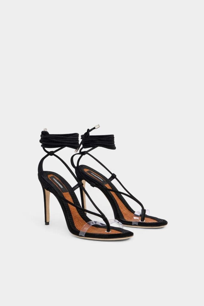 Sandalen met dubbele hak Sandalen met dubbele hak