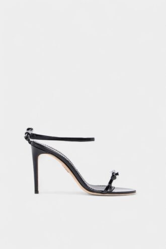 Sandalen met strik en hak