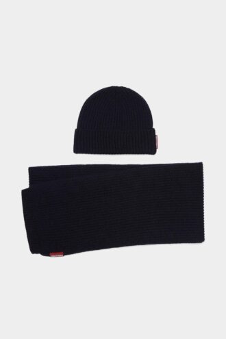 Sjaal & muts Warmy-breiset