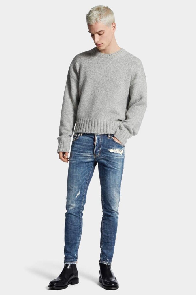 Skater Jean met medium wassing Skater Jean met medium wassing
