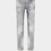 Skinny jeans met geborstelde grijze wassing Skinny jeans met geborstelde grijze wassing