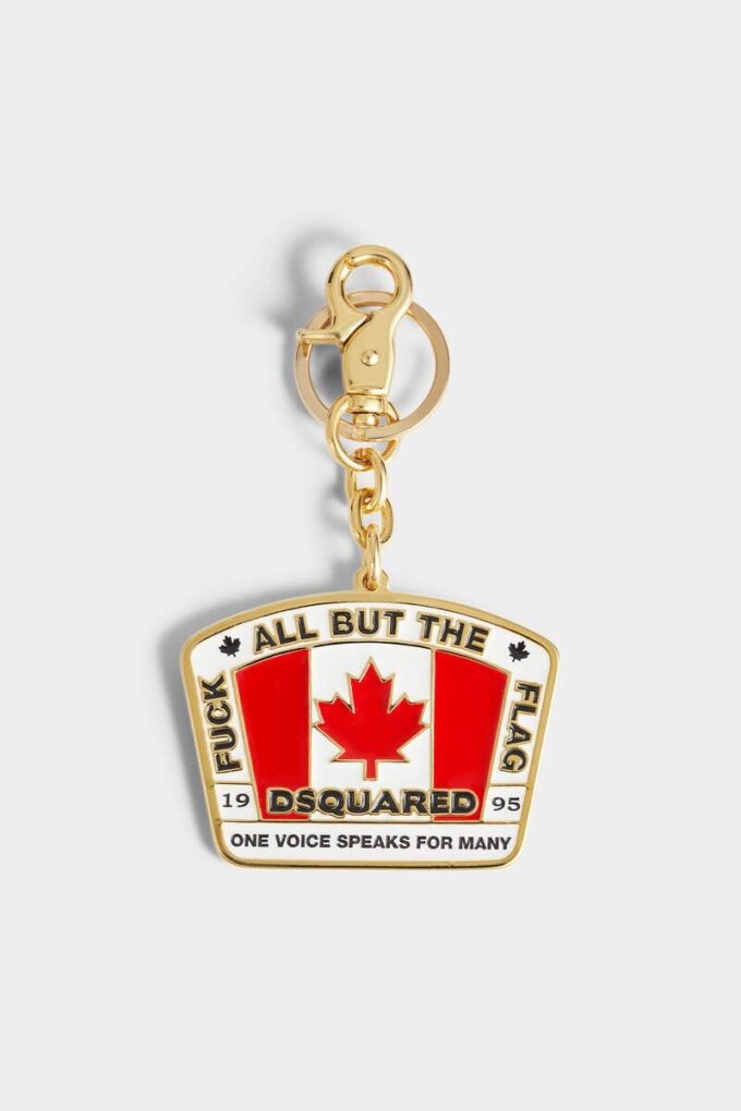 Sleutelhanger met Canadese vlag Sleutelhanger met Canadese vlag