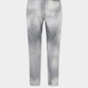 Slim Twist-Jeans met geborstelde grijze wassing