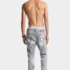 Slim Twist-Jeans met geborstelde grijze wassing