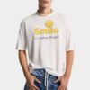 Smiley X D2 Dyed and Destroyed Loose Fit T-shirt