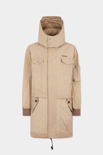 Superlichte gelaagde parka