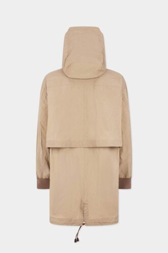 Superlichte gelaagde parka