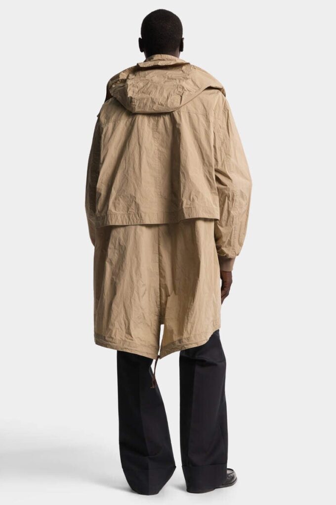 Superlichte gelaagde parka Superlichte gelaagde parka